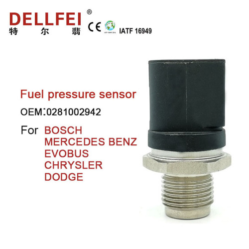 Rail pressure sensor 0281002942 For Mercedes-BENZ DODGE