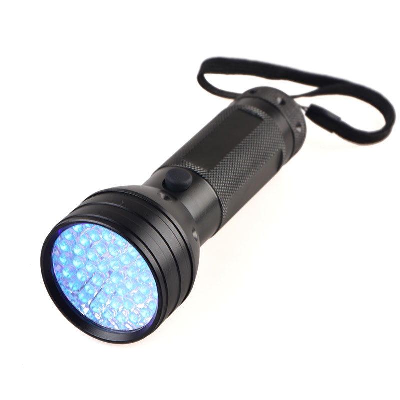 Hot black light lantern hand held ultraviolet 395nm 51 led uv torch