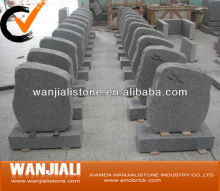 Granite tombstones,grey tombstone monuments,top quality europe tombstones