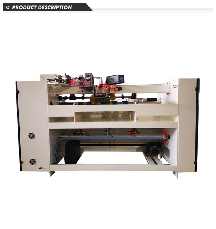 Semi Automatic Carton High Speed Straight Wire Stitching stapler Machine