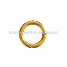 Manufacture Round Ring Metal Spring Ring Gold Clor