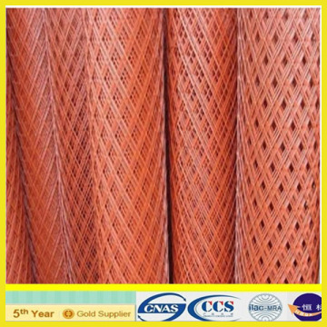 aluminum expanded mesh/expandable mesh tube/11.15kg/m2 weight expanded metal mesh