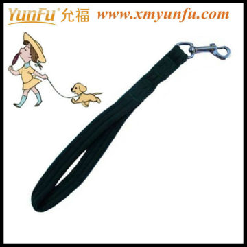 Black soft belt dog accessories 1inch width Dog leash dog belt