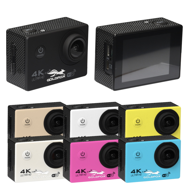 1080P Action Camera Underwater Waterproof Camera 170 Wide Angle WiFi Sports Cam with Batteries and Mounting Accessories Kit