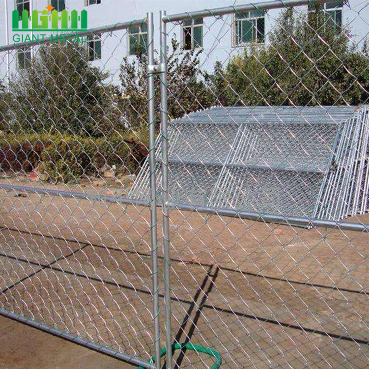 Portable 6' x 10' Chain Link Temporary Fence