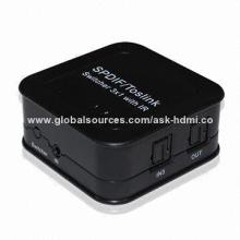 Optical Audio 3x1 Switchers with IR Control