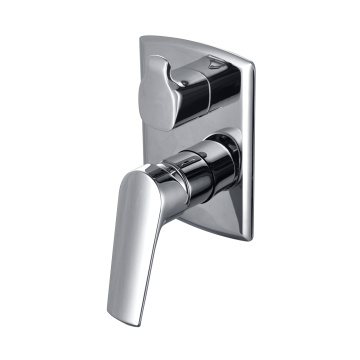 Chrome Shower Mixer Body With 2 Output