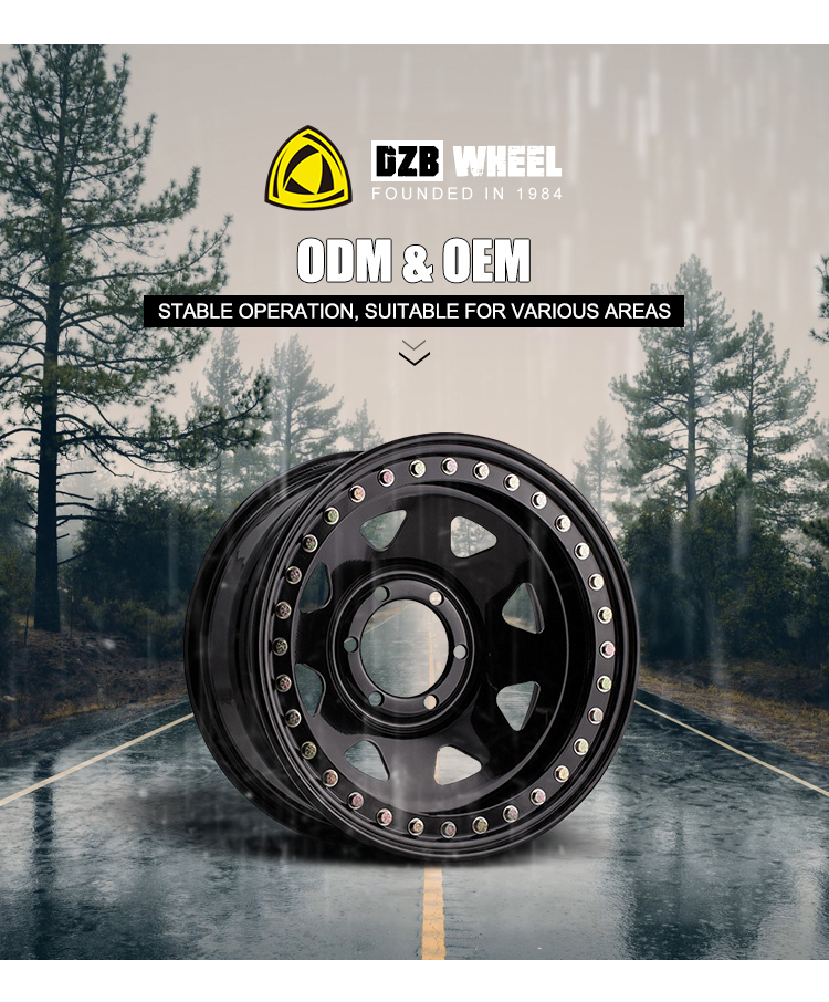 15x8 4x100 Wheels 4x4 Beadlock Wheels 