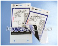 LDPE Header Poly bag