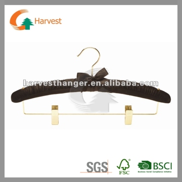 black satin hangers