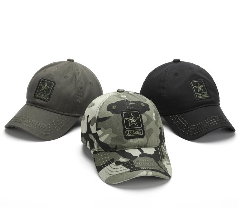 Men's and women's tactical baseball caps custom camouflage caps (11)