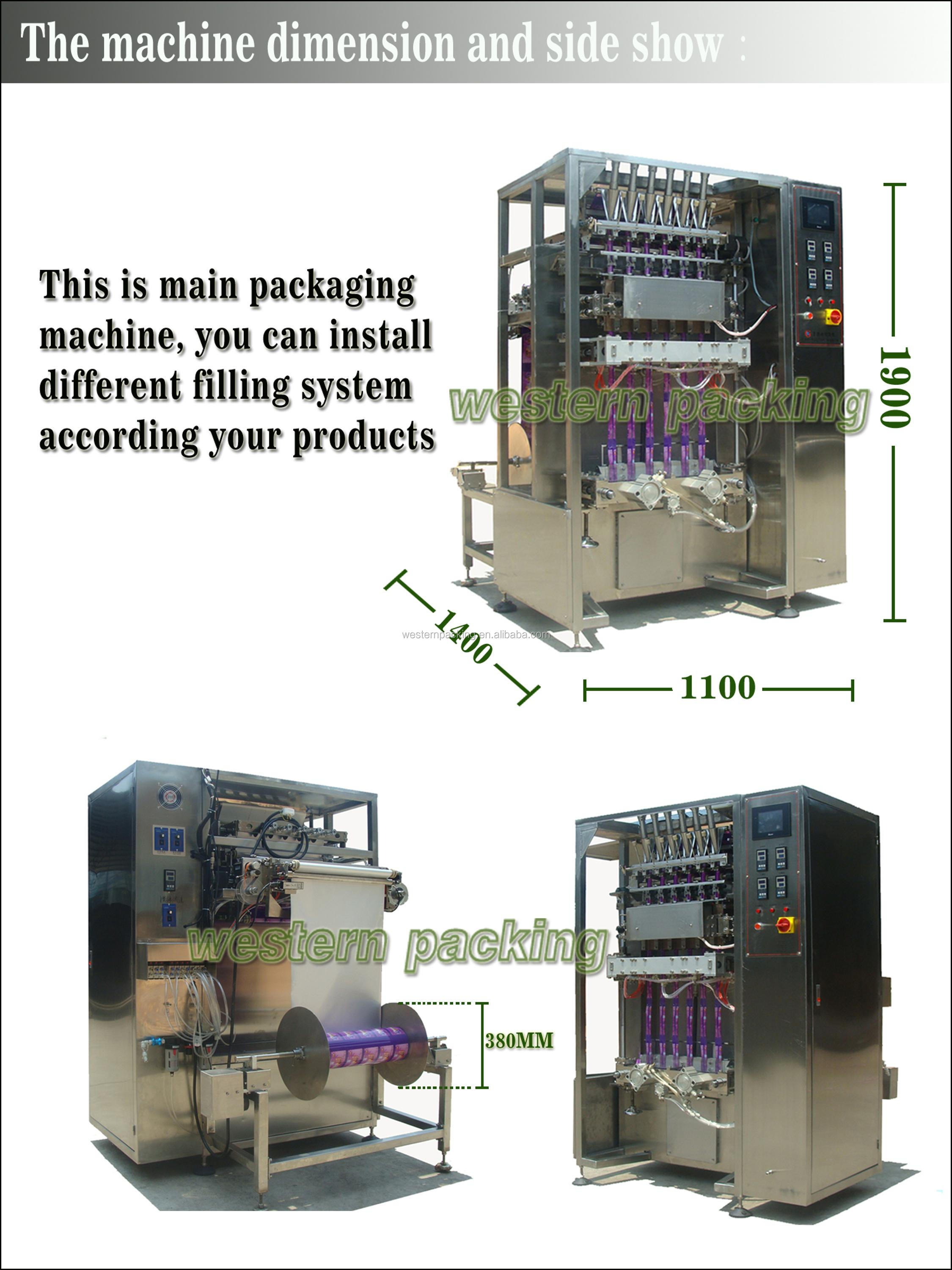 Automatic Sachet Paste Jam Packing Machine/ Jam Packaging Machine