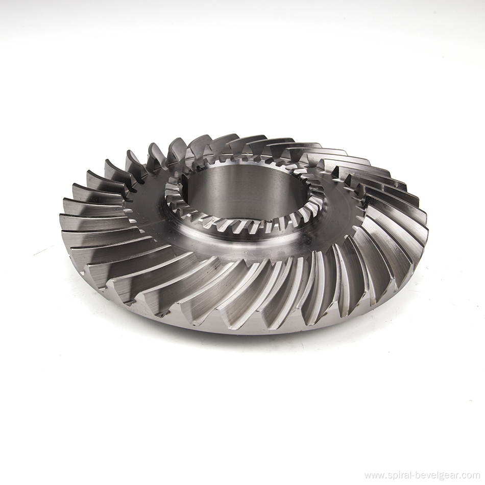 High Speed Spiral Bevel Gear For Weaving Machinery