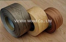 Natural Wood Veneer Edging Rolls With Fleece Back