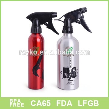 Aluminium travel water bottle with filter