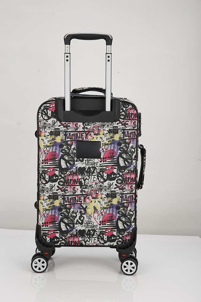 Printed Spinner Luggage Case