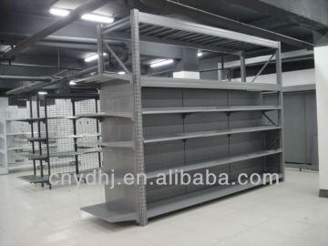 Display stacking rack shelves