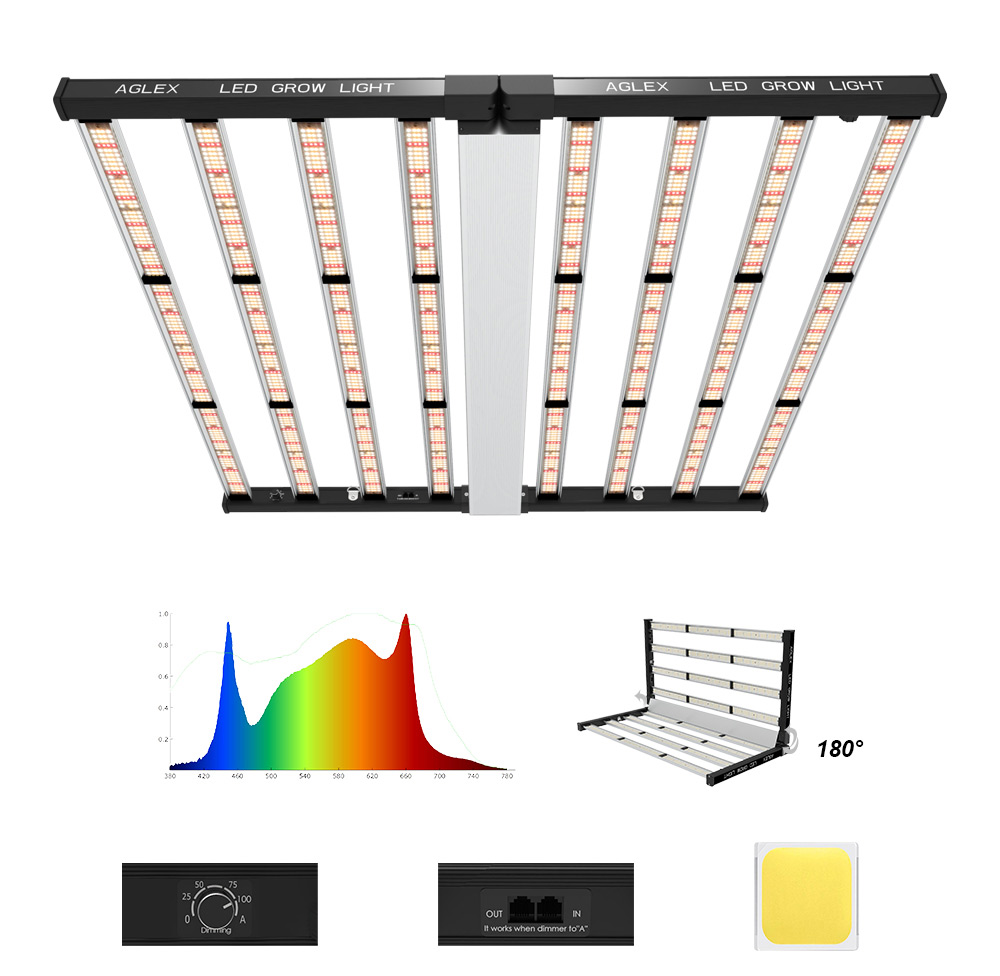 Professional 1000 W Las plantas médicas cultivan luz