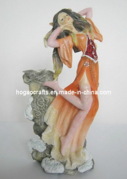 Polyresin Resin Garden Elf