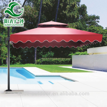 2016 New design UV Resistant garden lace parasol/parasol frame