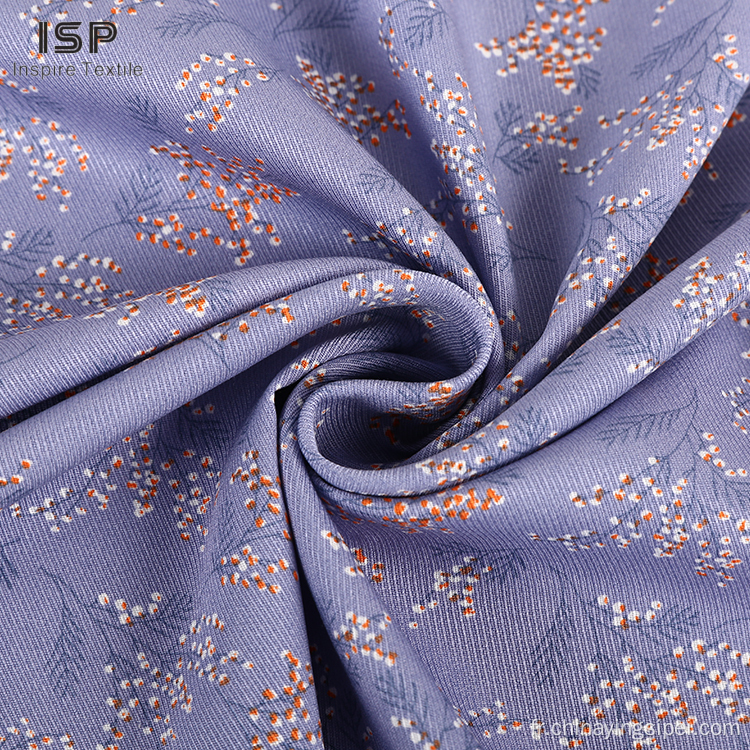 Viscose Matière Twill Fabric Stocklot Rayon Tencel imprimé