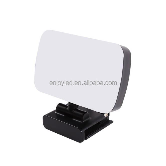 USB plug squ are cube led fill light 3 colors adjust and dimmable no battery