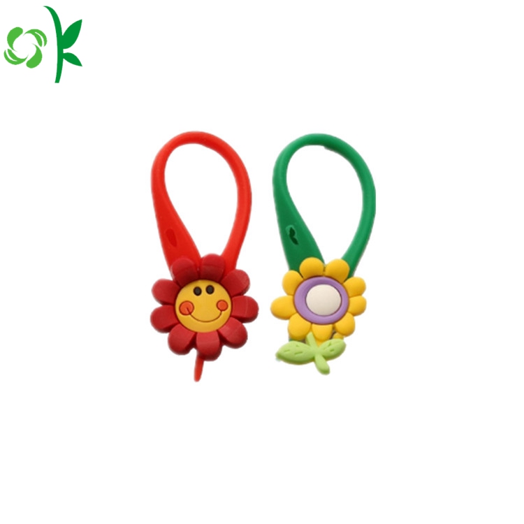 Best Selling Lovely Silicone Zipper Pull for Bag