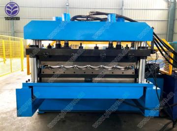 Cold Bending Glazed Steel Roof Tile Machine