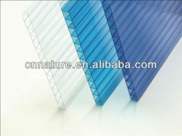 multi-wall hollow sheet&transparent polycarbonate hollow sheet