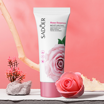 Rose Facial Cleanser wash Best for dry skin