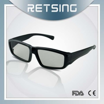 Circular polarized 3d glasses