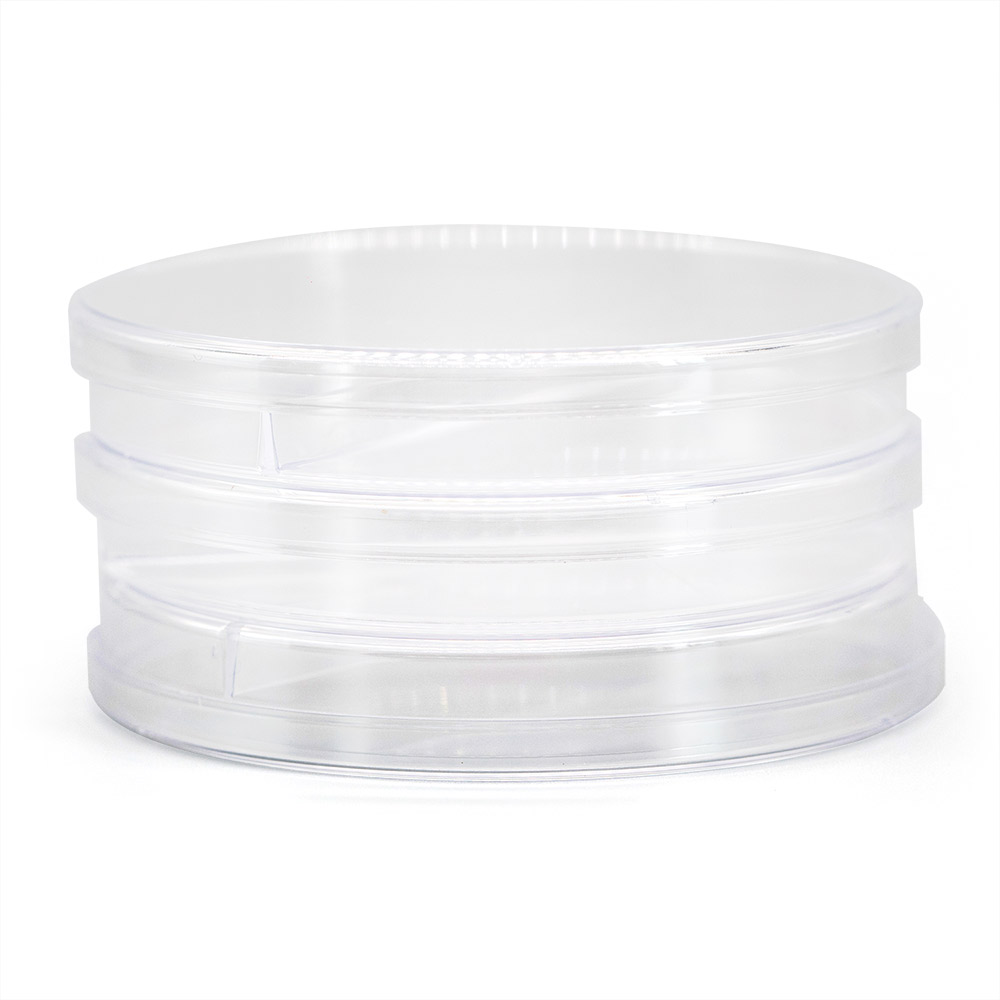 Disposable Plastic Transparent Petri Dish for Laboratory Use