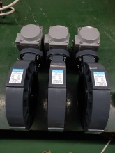 Pneumatic UPVC butterfly valve