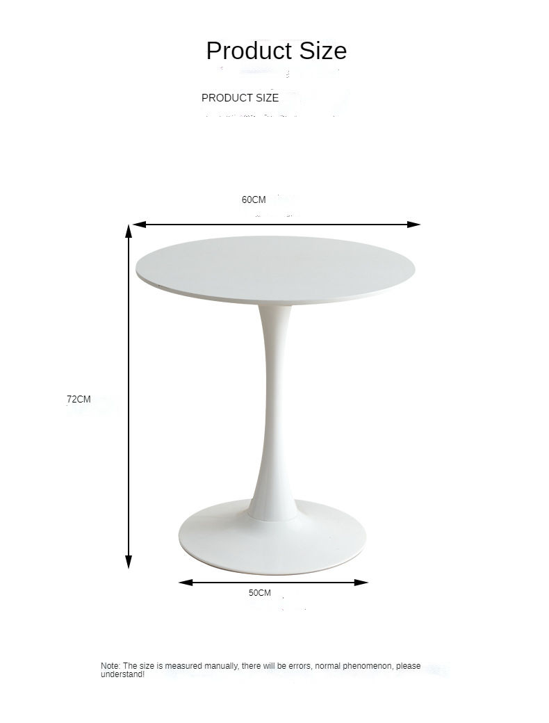Simple Fashion Round Reception Table Coffee Shop Table 10