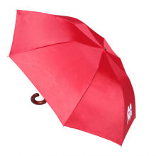 Two fold curved wooden handle umbrella XD-805