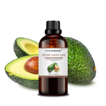 cura della cura della cura dei capelli con olio di avocado a freddo naturale biologico