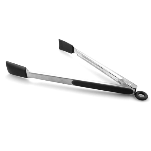 Stainless Steel Handle Silicone Metal Tongs