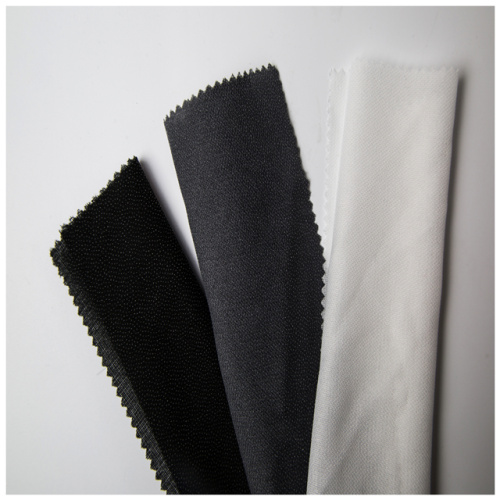 100%Polyester double dot interlining for garment