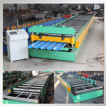 Metal IBR sheet roll forming machine