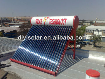 DIYI solar hot water heater