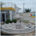 White Marble Religious Angel Water Fountain