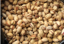 Long and round pistachios