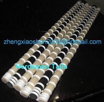 Mongolia natural white violin bow horse hairs for selling