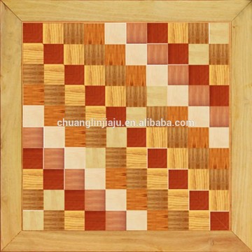 Teak Artistic Parquet Wood Flooring for villa