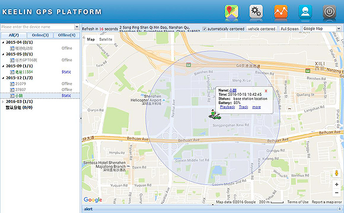 GPS Tracking APP platform