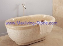 Golden Peach Granite, Bath Tub