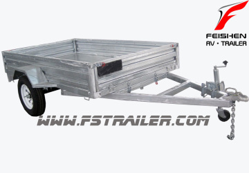 Hot sale!! hot dipped galvanized box trailer/car trailer