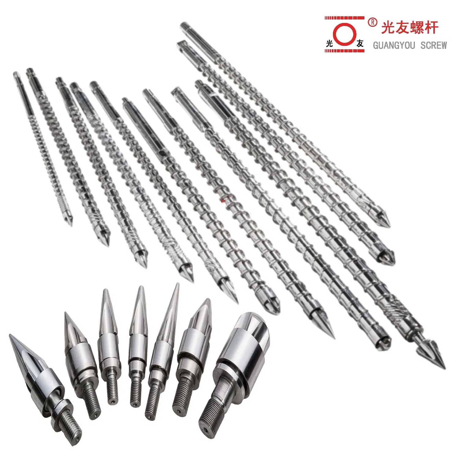 Haitian Alloy Screw at Barrel Parts Para sa Injection Molding Makinarya