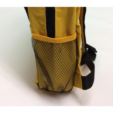 Practical yellow casual backpack