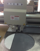 Asbestos sample maker cutting machine